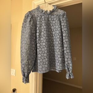 Sezane lace Jordyna blouse